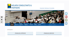 Desktop Screenshot of holkenconsultants.com