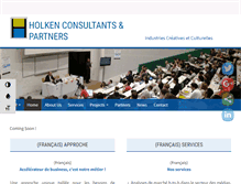Tablet Screenshot of holkenconsultants.com